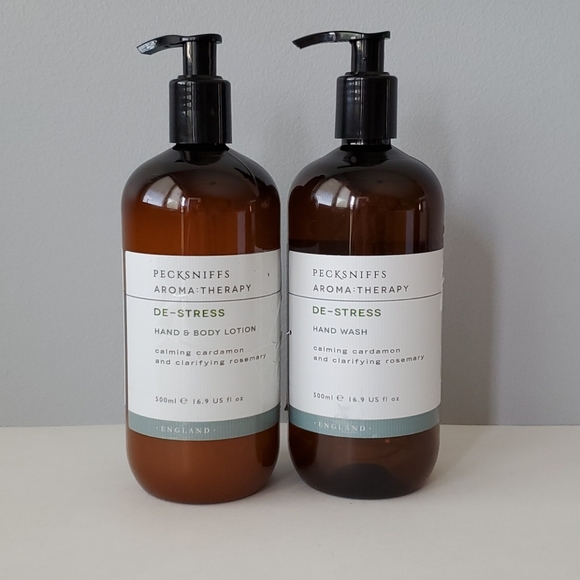 Pecksniffs Aroma Therapy Other - Pecksniffs De-Stress Hand Wash & Body Lotion